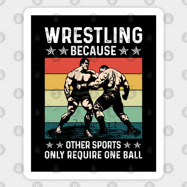 Wrestling Because Other Sports Require One Ball Magnet by 𝐏𝐫𝐢𝐧𝐜𝐞